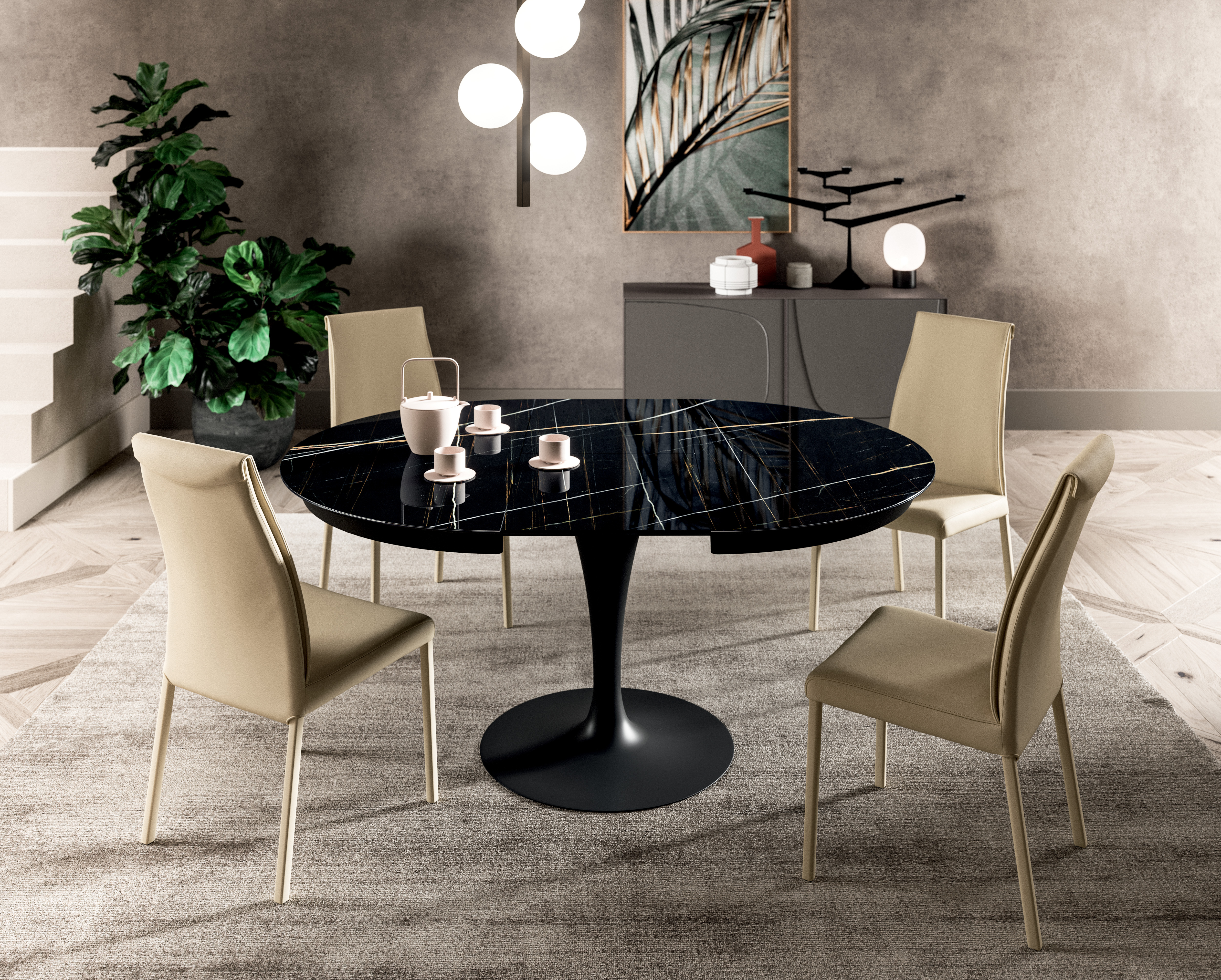 Tisch Eclipse von Ozzio Italia