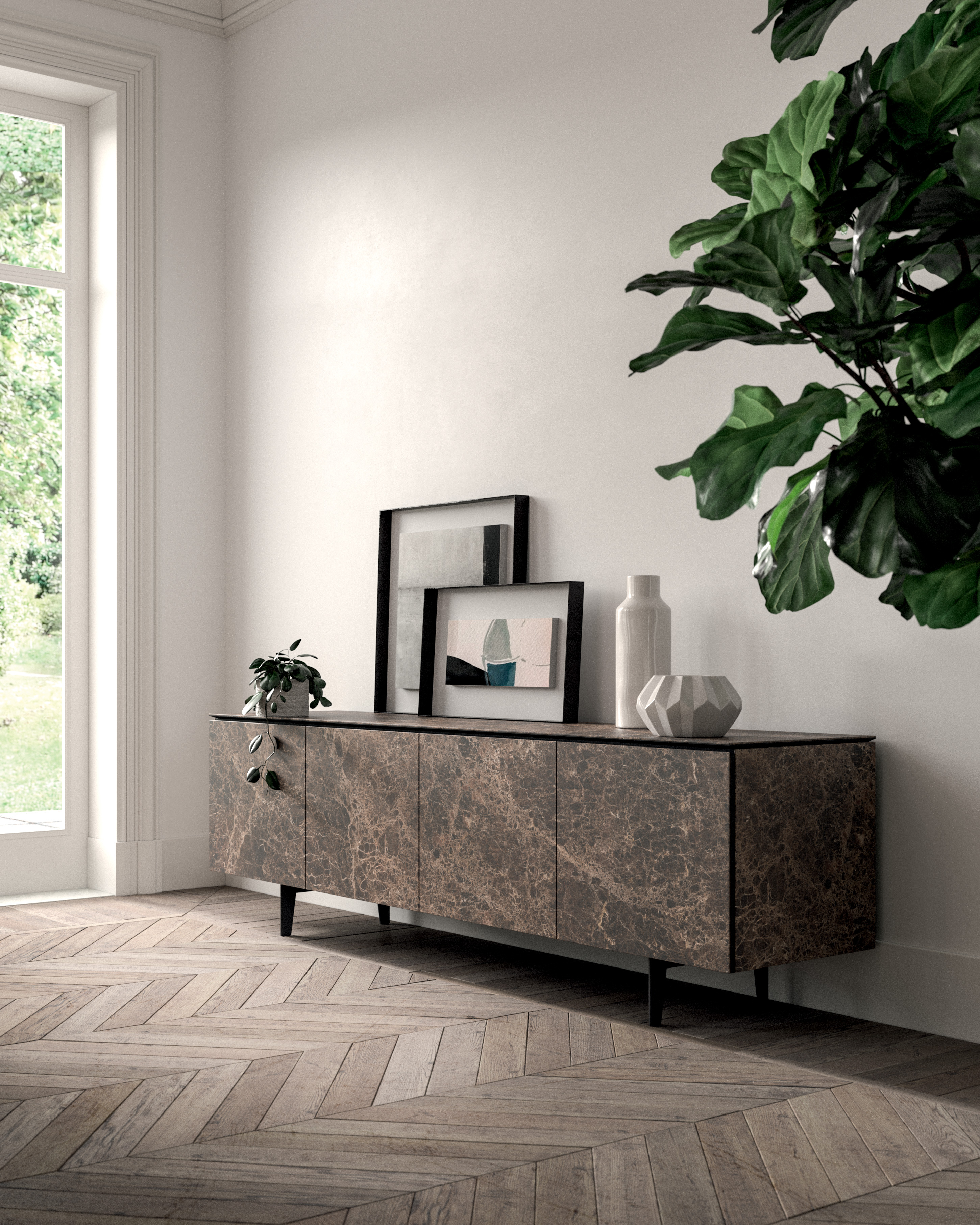 Sideboard Armor von Ozzio Italia